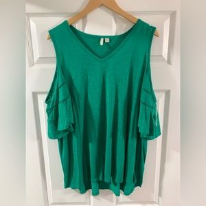 Cold shoulder top